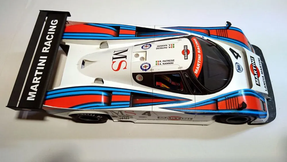 Papierový model Lancia LC2 1000km Kyalami 1983